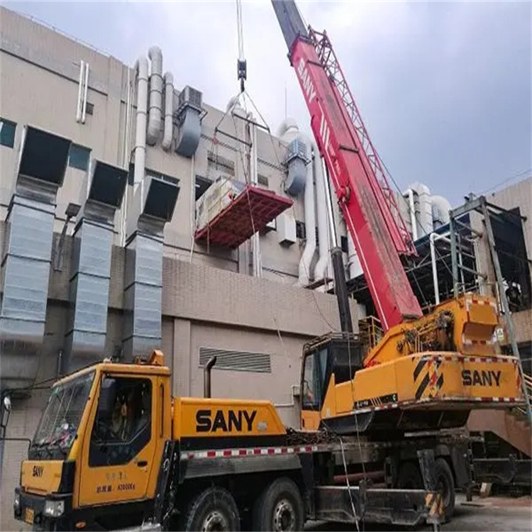 长丰镇租赁大型汽车吊，助力工程项目高效进行