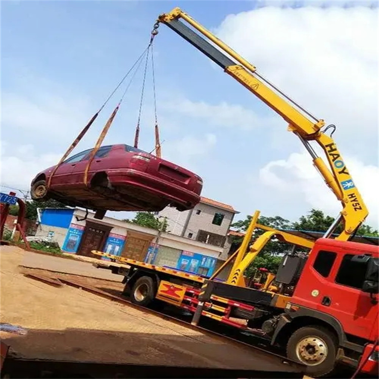 长丰镇吊车救援小汽车怎么吊